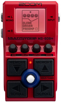 Педаль мульти-эффектов Zoom MS-60B+