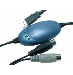`Звуковая карта M-Audio USB Midisport Uno MIDI Interface`