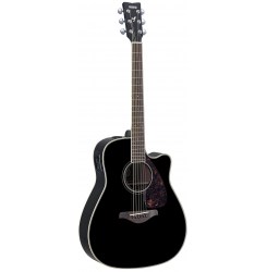 `Электроакустическая гитара YAMAHA FGX720SCA BLK`