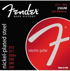 `Струны Fender 250JM Nickel Plated Steel Electric Guitar Strings`