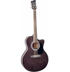 `Электроакустическая гитара Jay Turser by Washburn JTA-424CET-BLK`