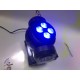 Вращающаяся голова Beam/Wash Lixada Mini LED Spot