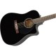 Электроакустическая гитара Fender CD-60SCE BLK
