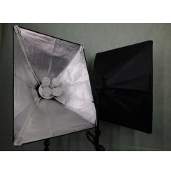 Мягкий софтбокс 70х50 см для 4-х ламп с цоколем Е27