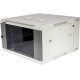 Шкаф настенный 3-секционный 6U со стеклянной дверью TWT-CBW3G-6U-6x6-GY