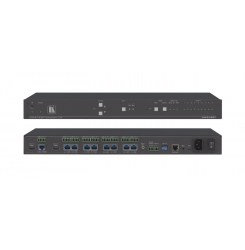 Усилитель-распределитель HDBaseT 1:8 с HDMI/HDBaseT коммутатором 2х1 Kramer VM-218DT