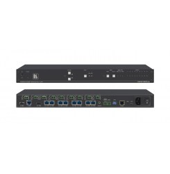 Усилитель-распределитель HDBaseT 1:8 с HDMI/HDBaseT коммутатором 2х1 Kramer VM-218DTxr