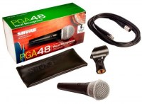Микрофон Shure PGA48-XLR-E