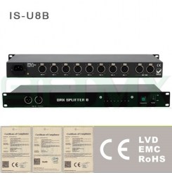 DMX сплиттер D-L8A DMX Splitter 8-1U