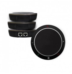 Комплект из 4-х спикерфонов CleverMic SP2 Chain (1 master + 3 slave)