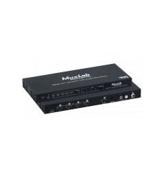 Матричный коммутатор HDMI 4X1 Switcher with Audio Extraction, 4K/60 Muxlab 500437