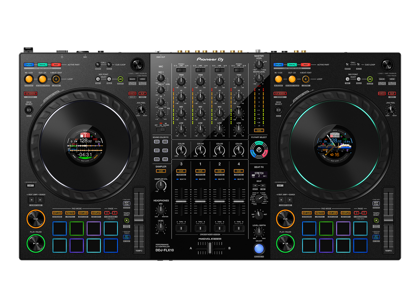 Pioneer Dj DDJ-FLX10 купить DJ контроллер - jsound.by