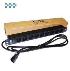 Блок силовых розеток 19″ TWT-PDU19-16A9P-3.0