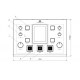 Пульт синхронного перевода CRYSTALSOUND ISC–210