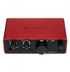 Аудиоинтерфейс Focusrite Scarlett Solo 4th gen